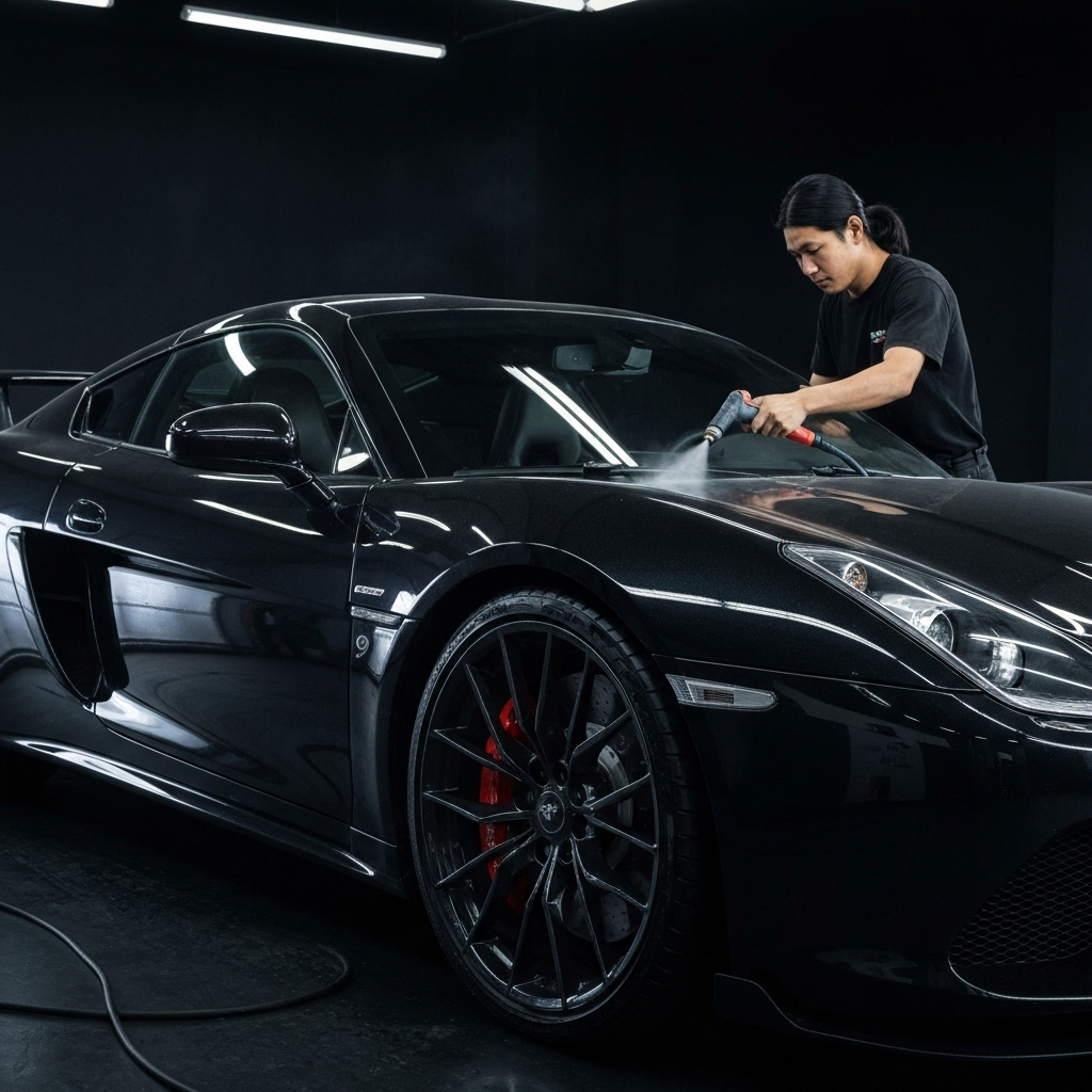 Professional car detailing